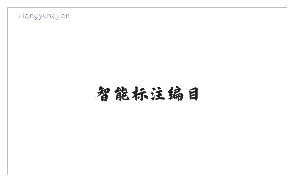 电子卷宗 智能编目 智能标注编目 - 北京享云科技 缩略图